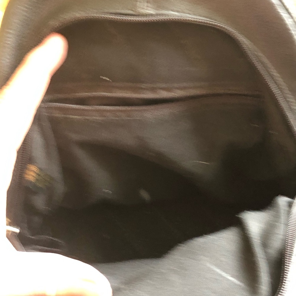 Compact Black Mini Leather Backpack For Women - image 7